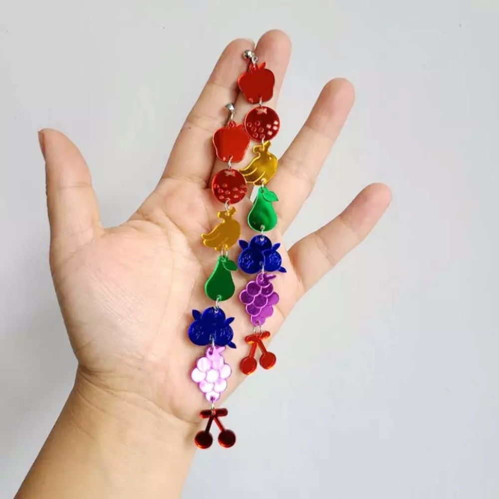 Handmade Fruit earrings